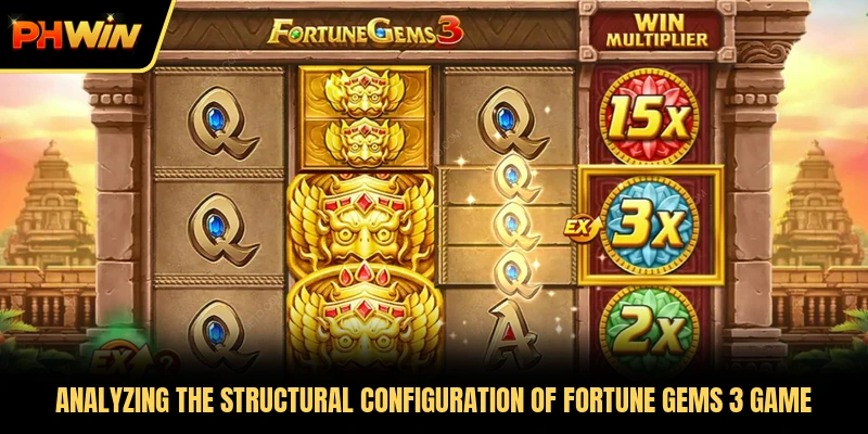 Analyzing the structural configuration of Fortune Gems 3 game