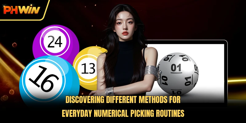 Discovering different methods for everyday numerical picking routines