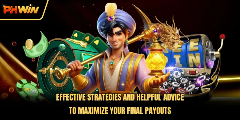 Effective strategies and helpful advice to maximize your final payouts
