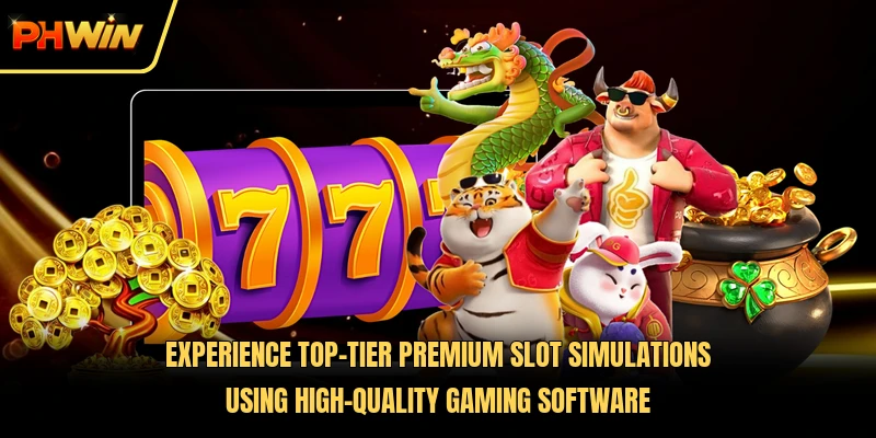Experience top-tier premium slot simulations using high-quality gaming software 