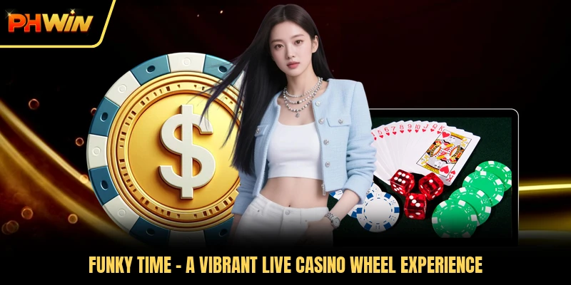 Funky Time - A Vibrant Live Casino Wheel Experience