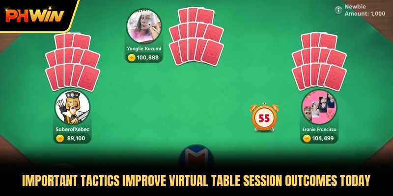 Important tactics improve virtual table session outcomes today