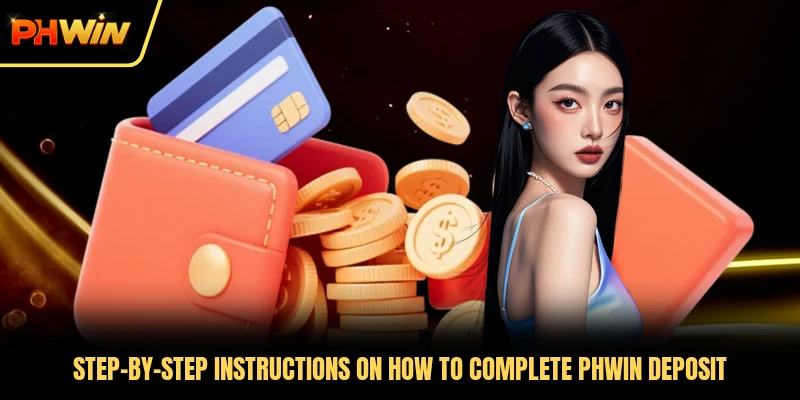 Step-by-step instructions on how to complete PHWIN deposit
