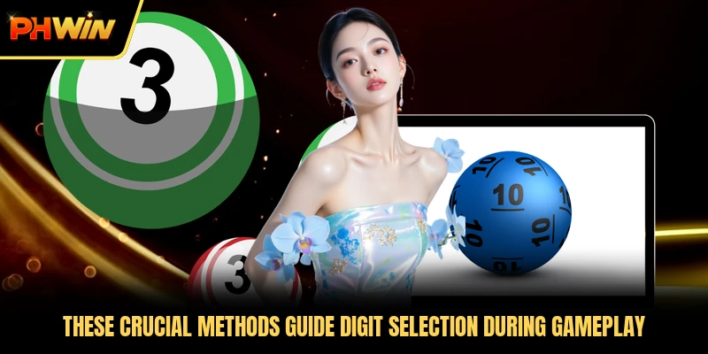 These crucial methods guide digit selection during gameplay
